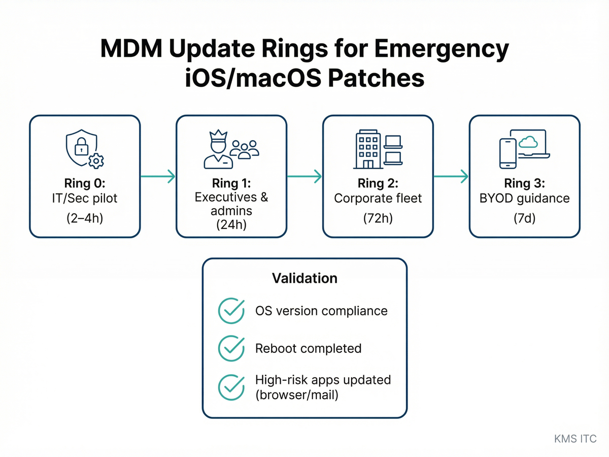 MDM update rings